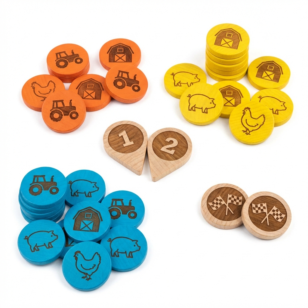 Tokens de Vueltas y Avance